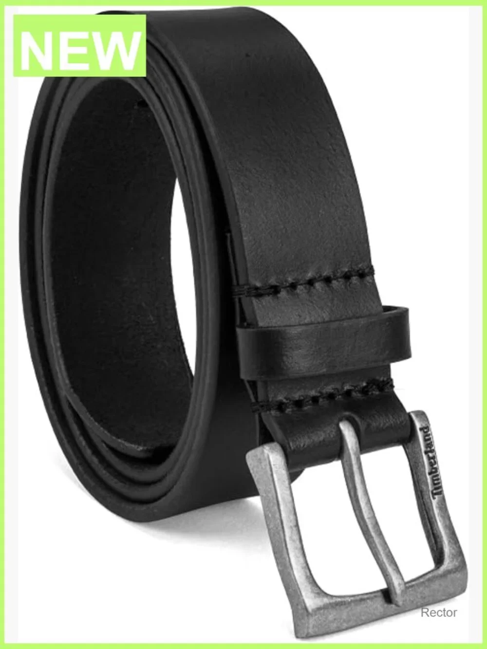 Men's Classic Leather Jean Belt 1.4 Inches Wide (Big & Tall Sizes)